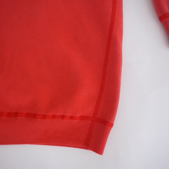 Vintage Starter Red Crewneck Sweatshirt 80s One Pound Fleece Retro Sport Style M - Picture 6 of 9